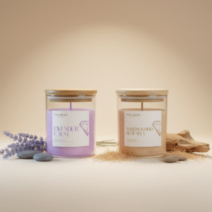 Lavender Calm + Sandalwood Serenity – Herbal & Woody Retreat